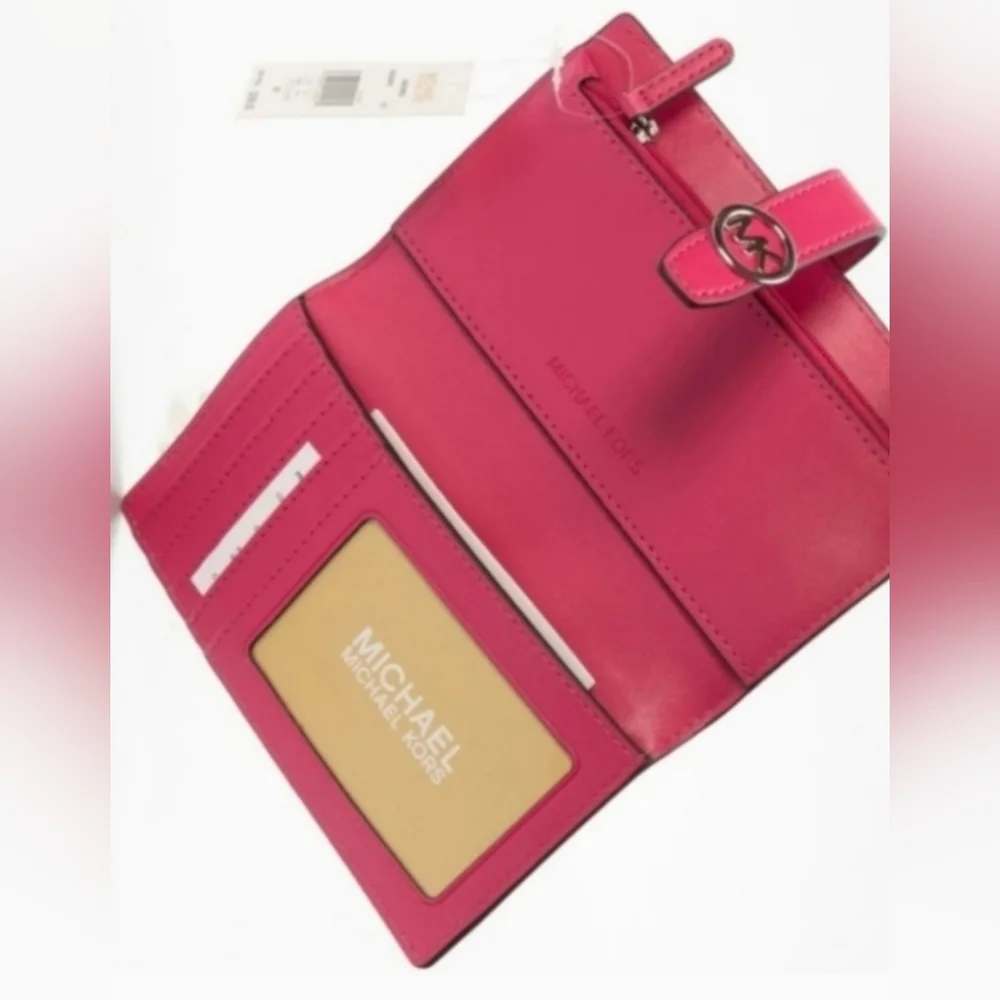 Michael Kors Greenwich Zebra Print Crossbody and Wallet Set NWT